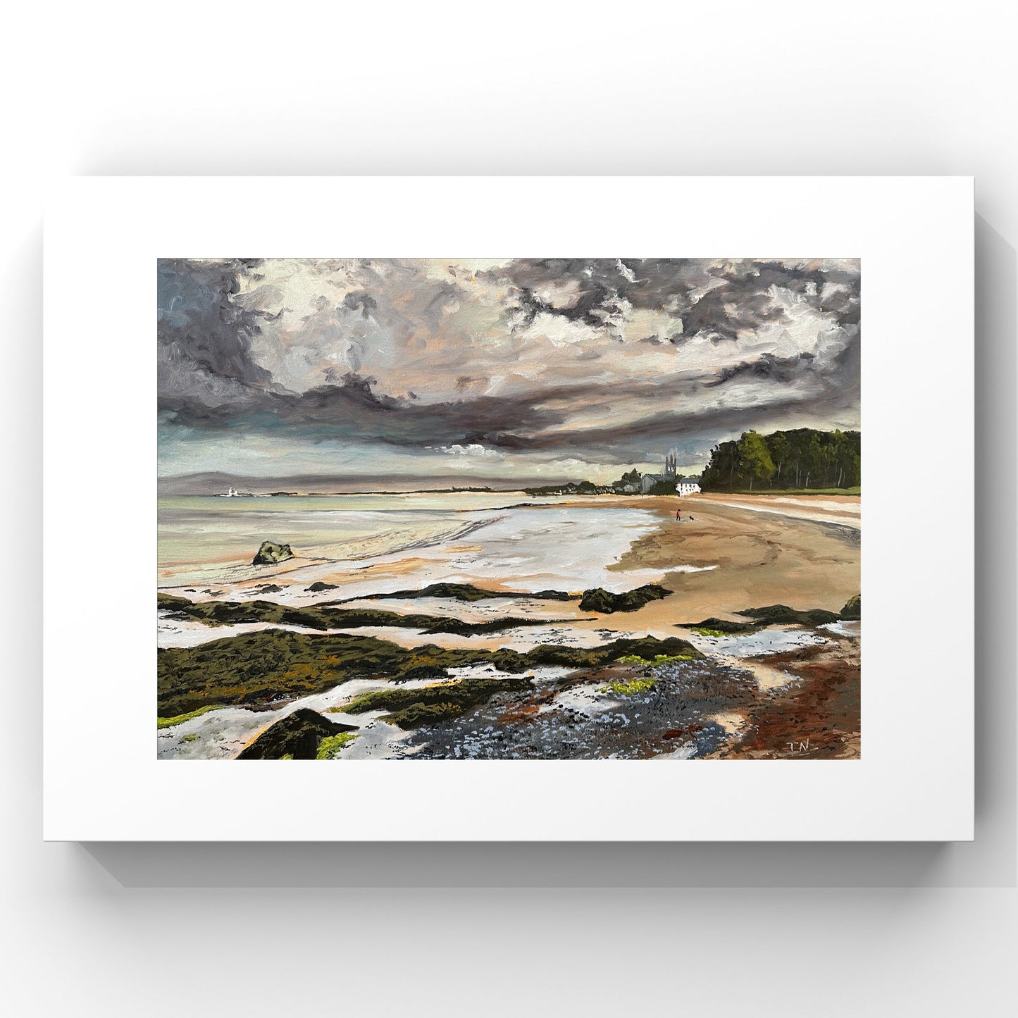 Low Tide, Rosemarkie A4 print