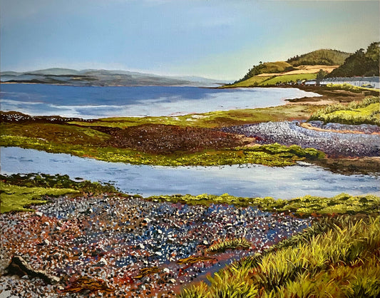 Low Tide, Avoch A4 print