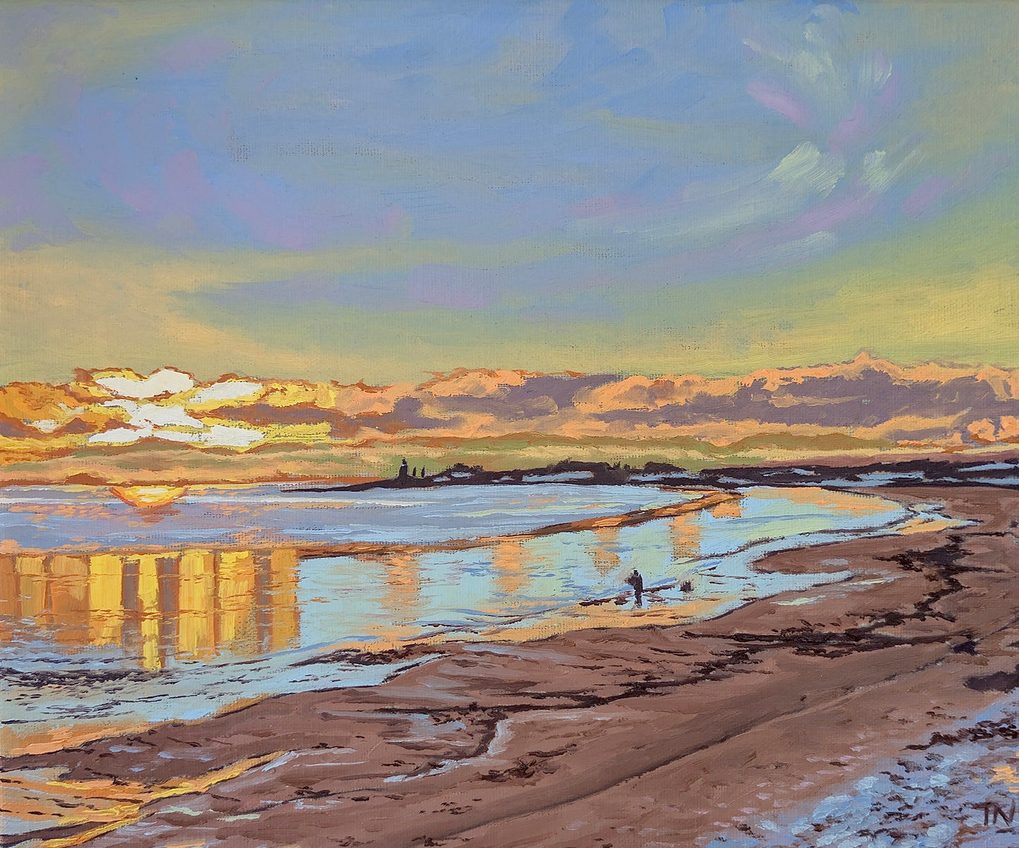 Rosemarkie Beach At Dawn