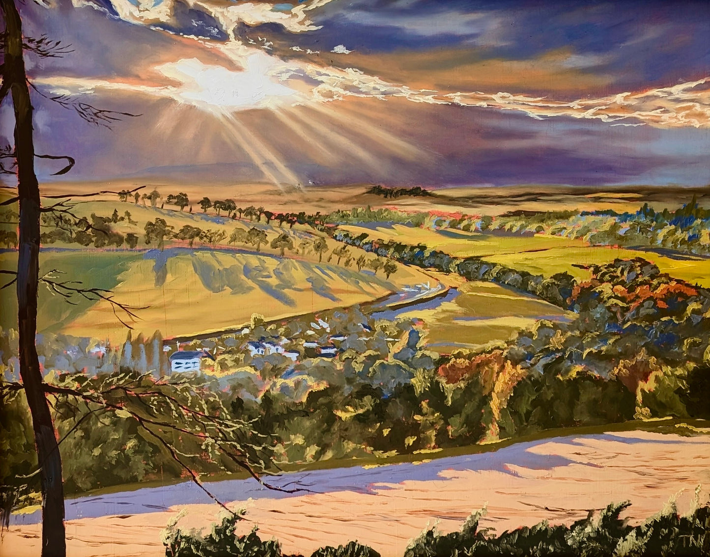 from Avoch to Munlochy A4 print