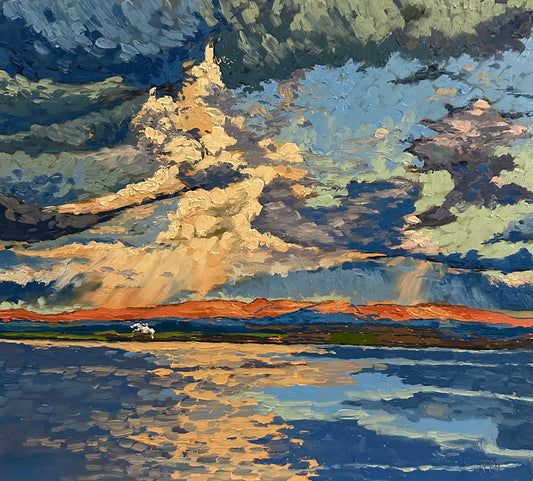 Evening Glow, Moray Firth